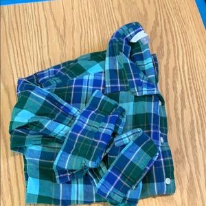 Old Navy “boyfriend” shirt, size L